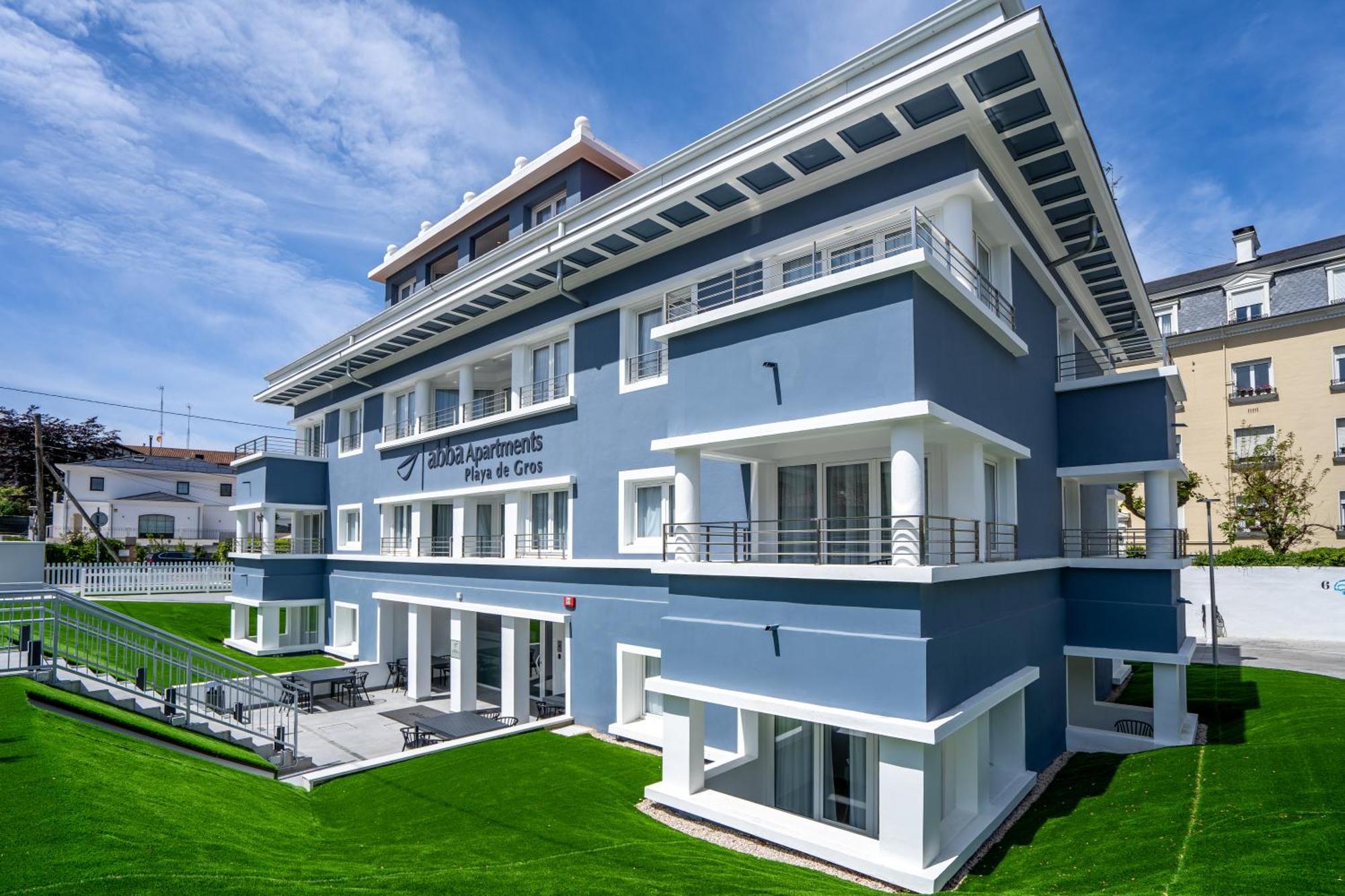 Abba Apartments Playa De Gros San Sebastián Kültér fotó